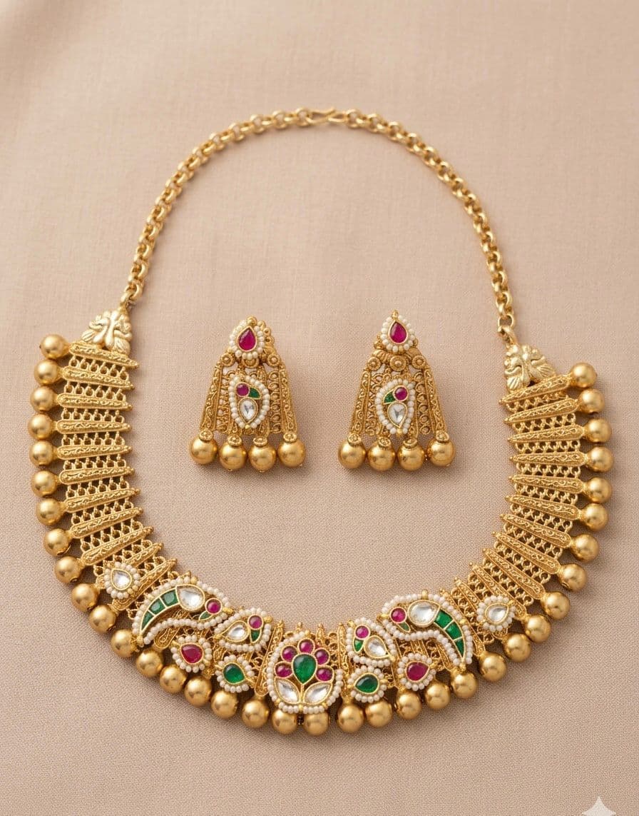 Bridal Gold Choker